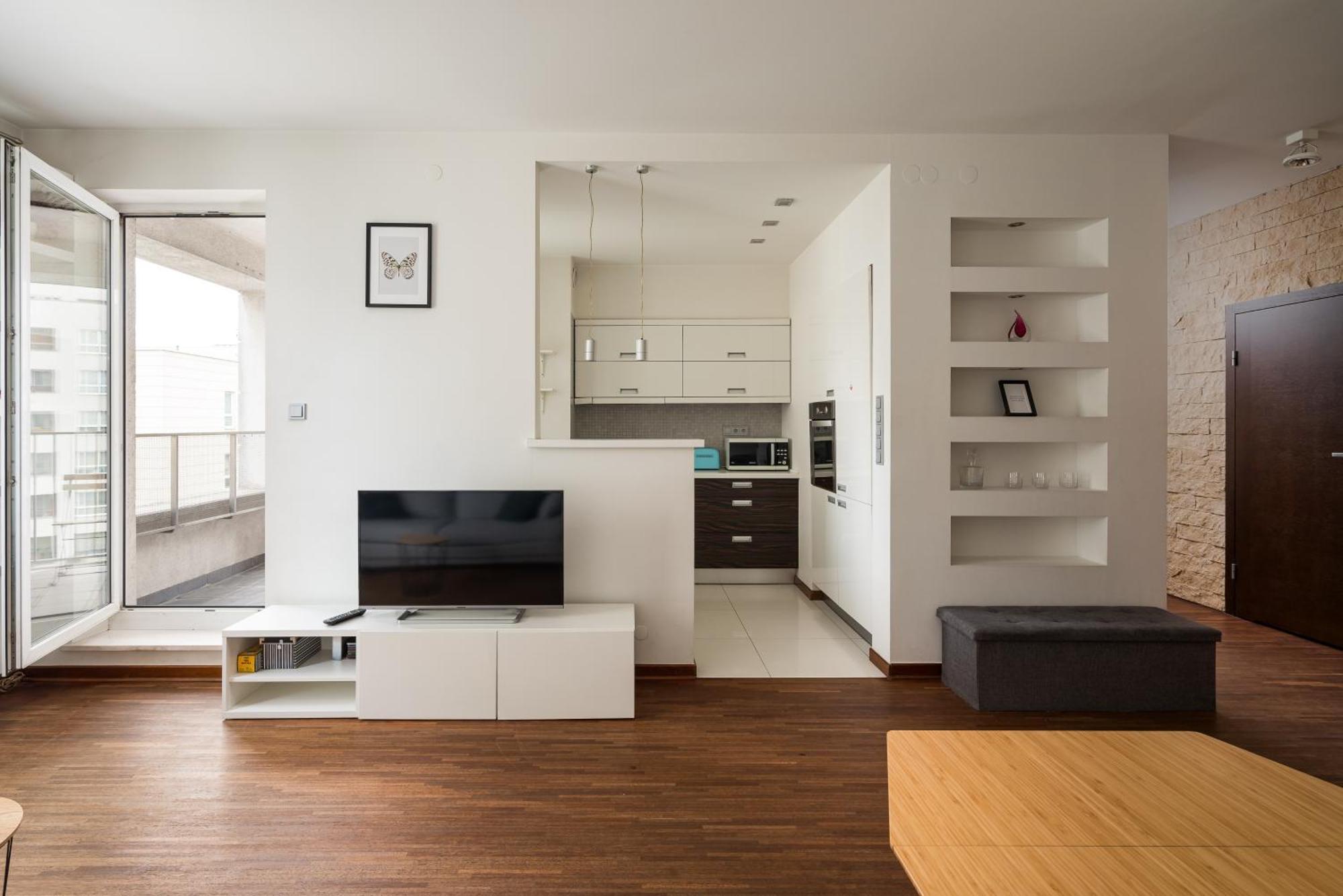 Stawki Pleasant Apartment ワルシャワ エクステリア 写真